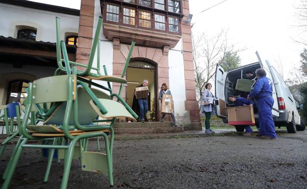 Los alumnos de Ruente y Ucieda, afectados por el argayo, podrán volver a su colegio el 5 de marzo