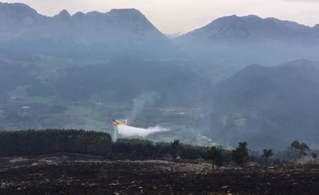 Los incendios se calman