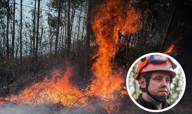 «Soy inocente», dice el jefe de voluntarios de Ramales detenido por provocar un incendio