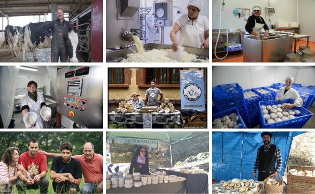 Los queseros de Cantabria, uno a uno