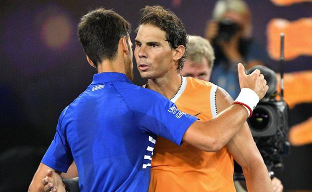 Nadal y Djokovic, camino parejo hasta la tierra