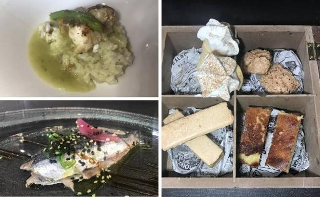 Degustación en La Casuca de Torrelavega, en la 'zona de vinos'