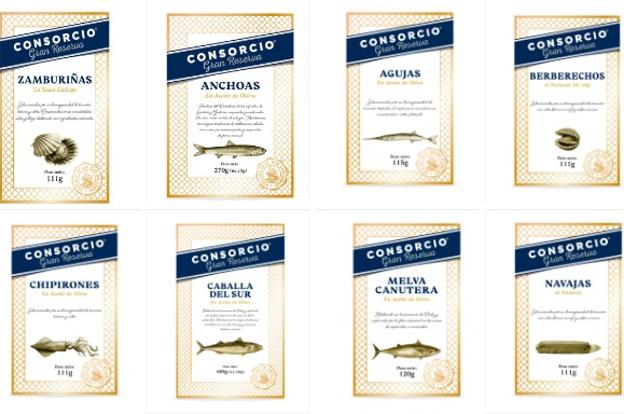 'Consorcio Gran Reserva', nueva línea selecta de conservas del mar