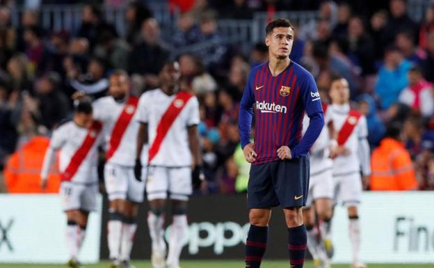 La duda de Dembélé y el mal momento de Coutinho, un problema ante el Lyon