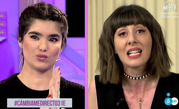 Natalia Ferviú y Paloma González se enzarzan en una pelea en plena calle