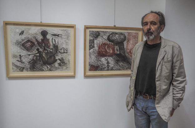 El universo de Santibáñez, las criaturas frente a la bestialidad, en la Fundación Bruno Alonso