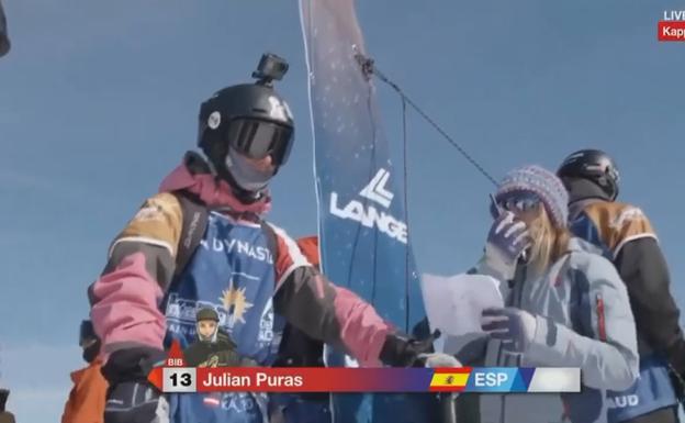 Julián Puras sigue creciendo y logra el sexto puesto en el Mundial Junior de freeride
