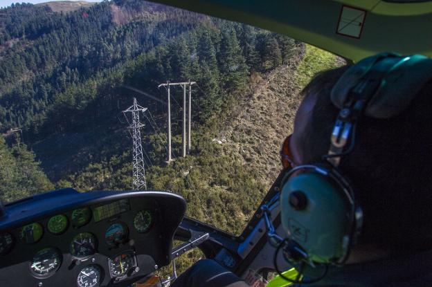 Tecnología puntera a vista de pájaro