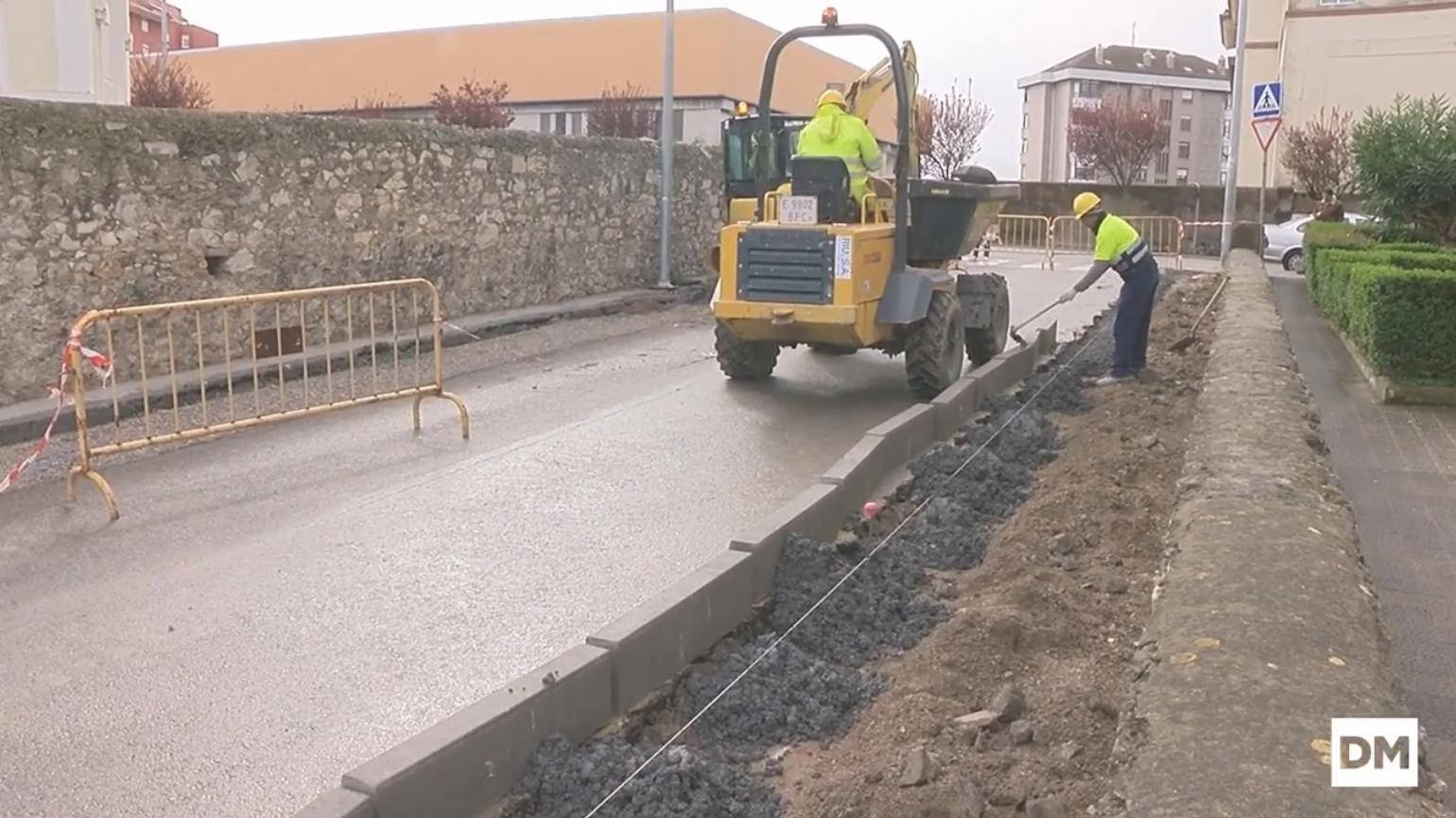 Nuevas aceras sin polémica en General Dávila