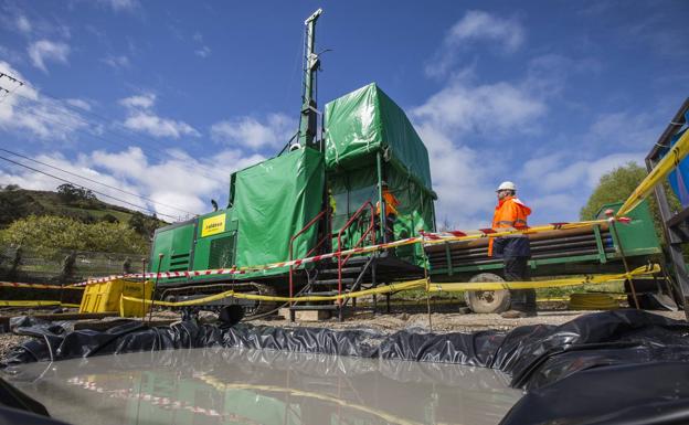 Arrancan los sondeos de la mina de zinc del Besaya