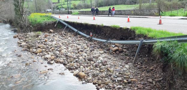 Los Corrales se pone manos a la obra para reparar los daños del último temporal