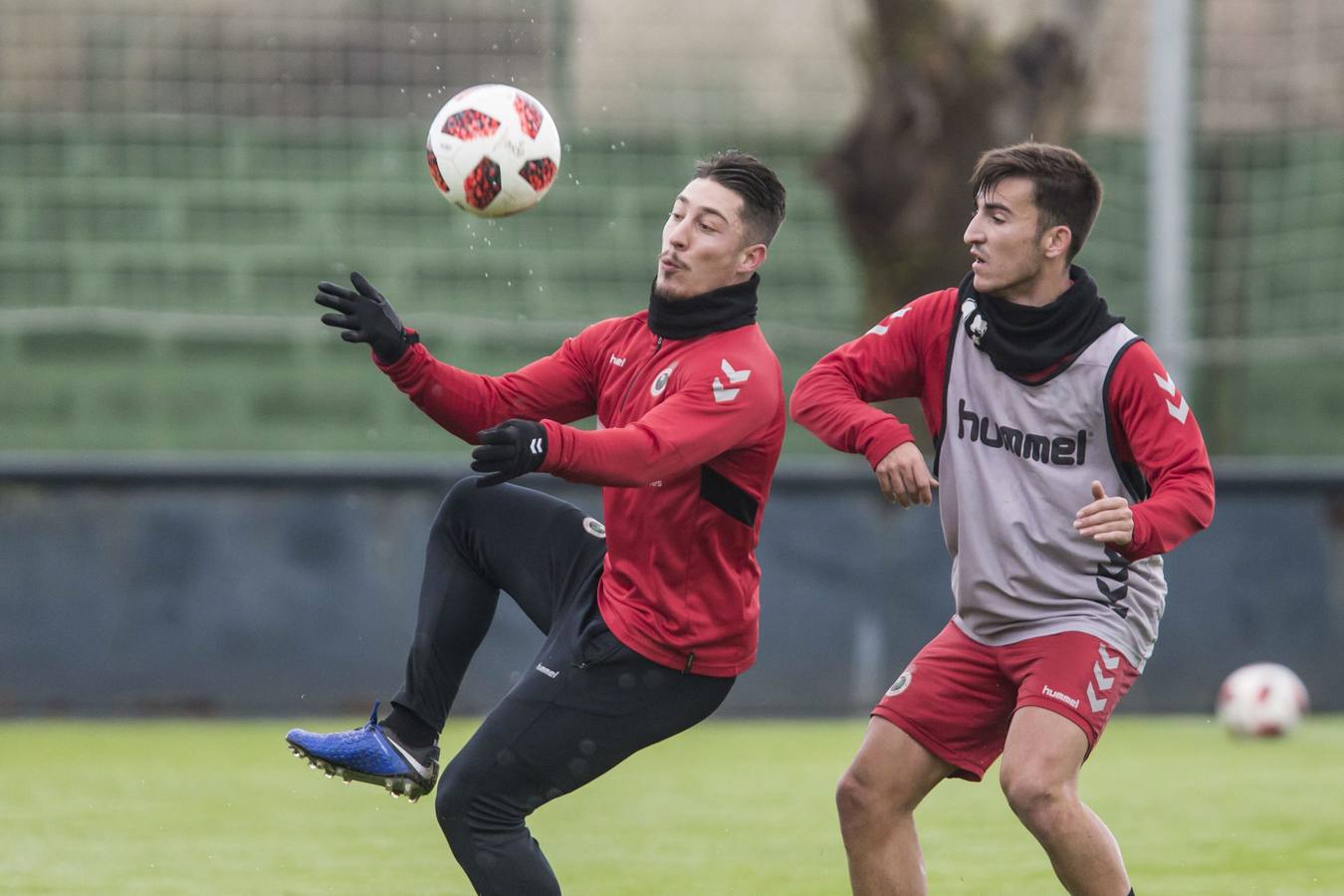 Enzo Lombardo será baja para el partido ante el Athletic B por una rotura fibrilar en el muslo