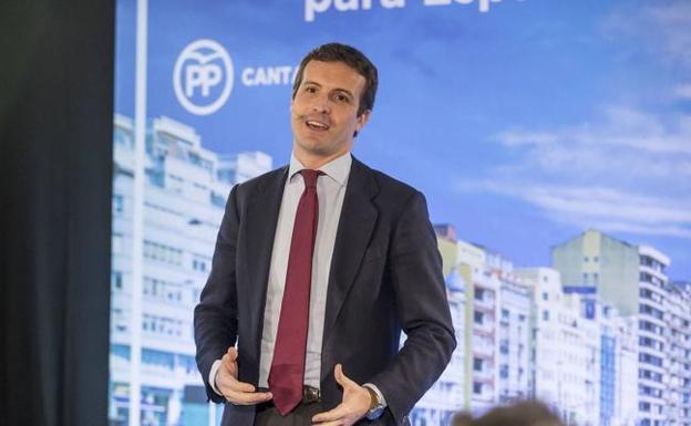 Casado estará este sábado en Torrelavega y en Fontibre
