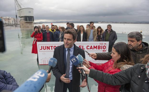 Pedro Casares: «Urge un cambio para Santander sin reproches y mirando al futuro»