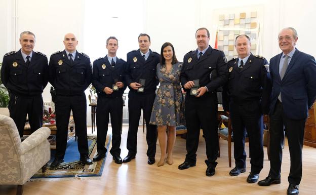 La Policía Local de Santander incorpora tres nuevos agentes que acceden al cuerpo por el turno de movilidad