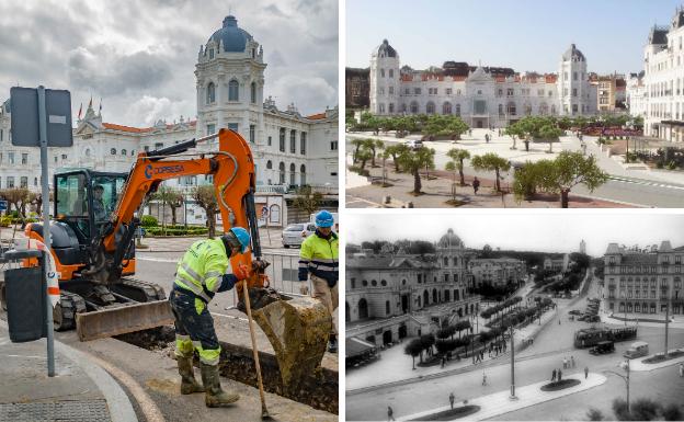 Comienzan las obras para remodelar el corazón del Sardinero