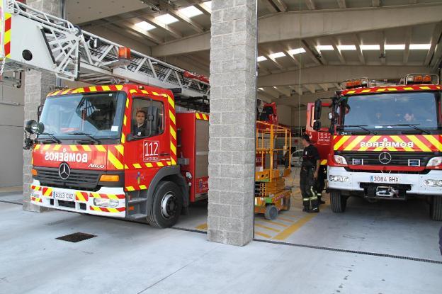 El parque de emergencias de Campoo amplía sus instalaciones