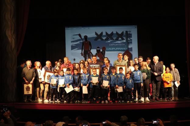 Campoo premia a sus deportistas