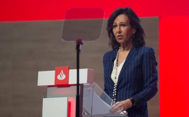 Botín: «La Bolsa está especialmente complicada para los bancos europeos»