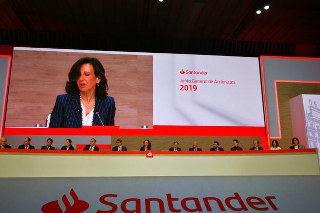 El Banco Santander celebra su junta general de accionistas