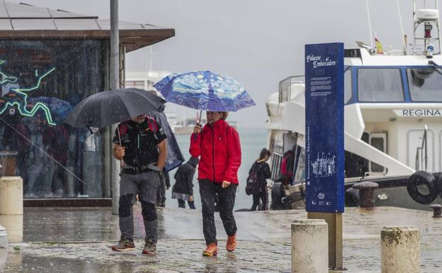 La fuerte tormenta de esta tarde, preludio del tiempo inestable para el inicio de Semana Santa