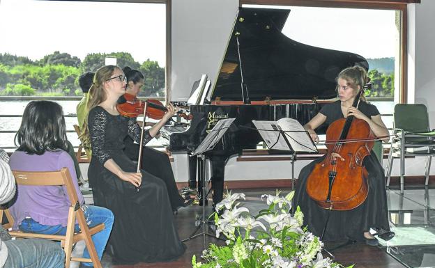 El Trío alemán Lepor, primer premio del Concurso de Música de Cámara de Trasmiera