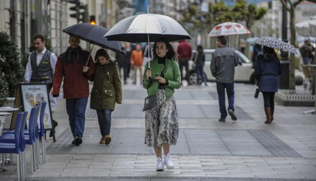 La Aemet ajusta su previsión y concentra las escasas lluvias para Cantabria en el día de hoy