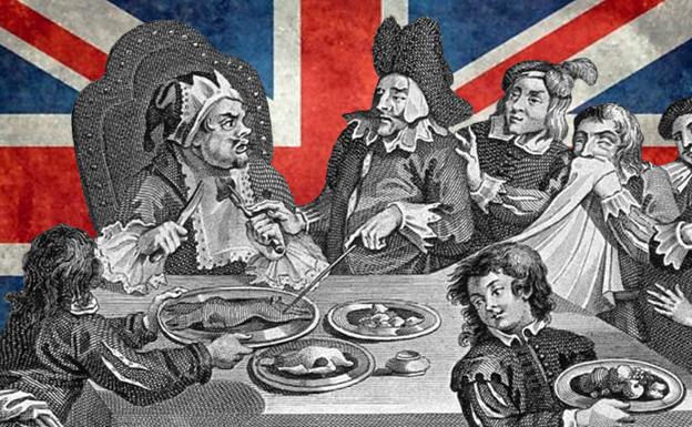 Cuando Sancho Panza prefirió comer a la inglesa