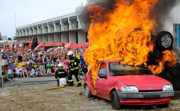 Los bomberos de Santander programan una nueva jornada de puertas abiertas