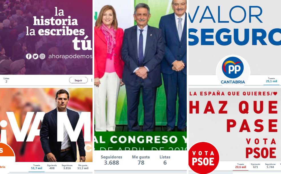 A la caza digital del voto de los cántabros