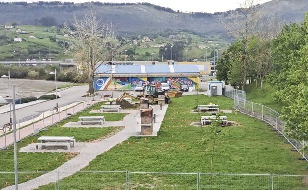 Comienzan las obras para completar la mejora de Las Parrillas, en Astillero