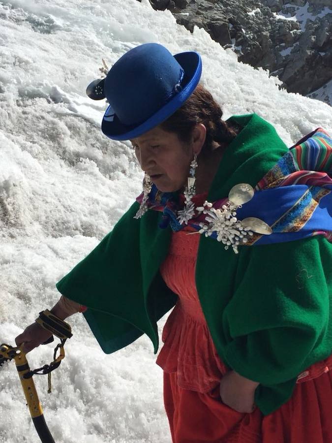 Las cholitas escaladoras