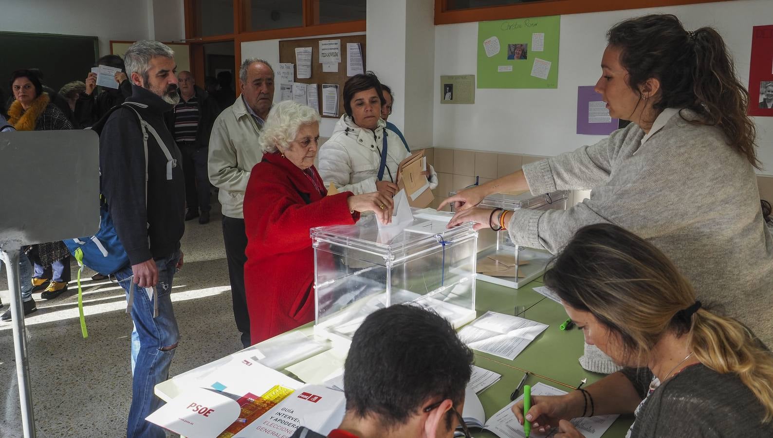 Las votaciones en Cantabria