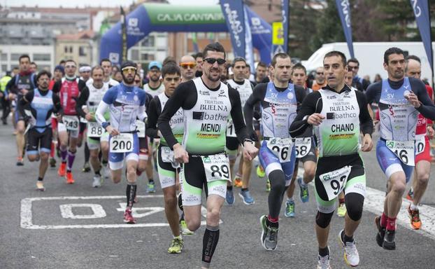 Unos 250 deportistas disputan el sábado el duatlón Ciudad de Torrelavega