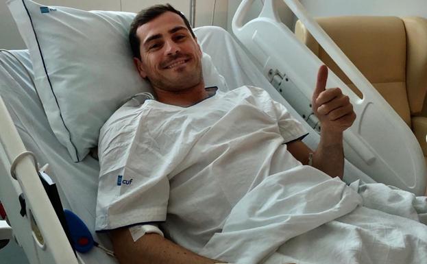 Casillas, operado de urgencia tras sufrir un infarto entrenando con el Oporto