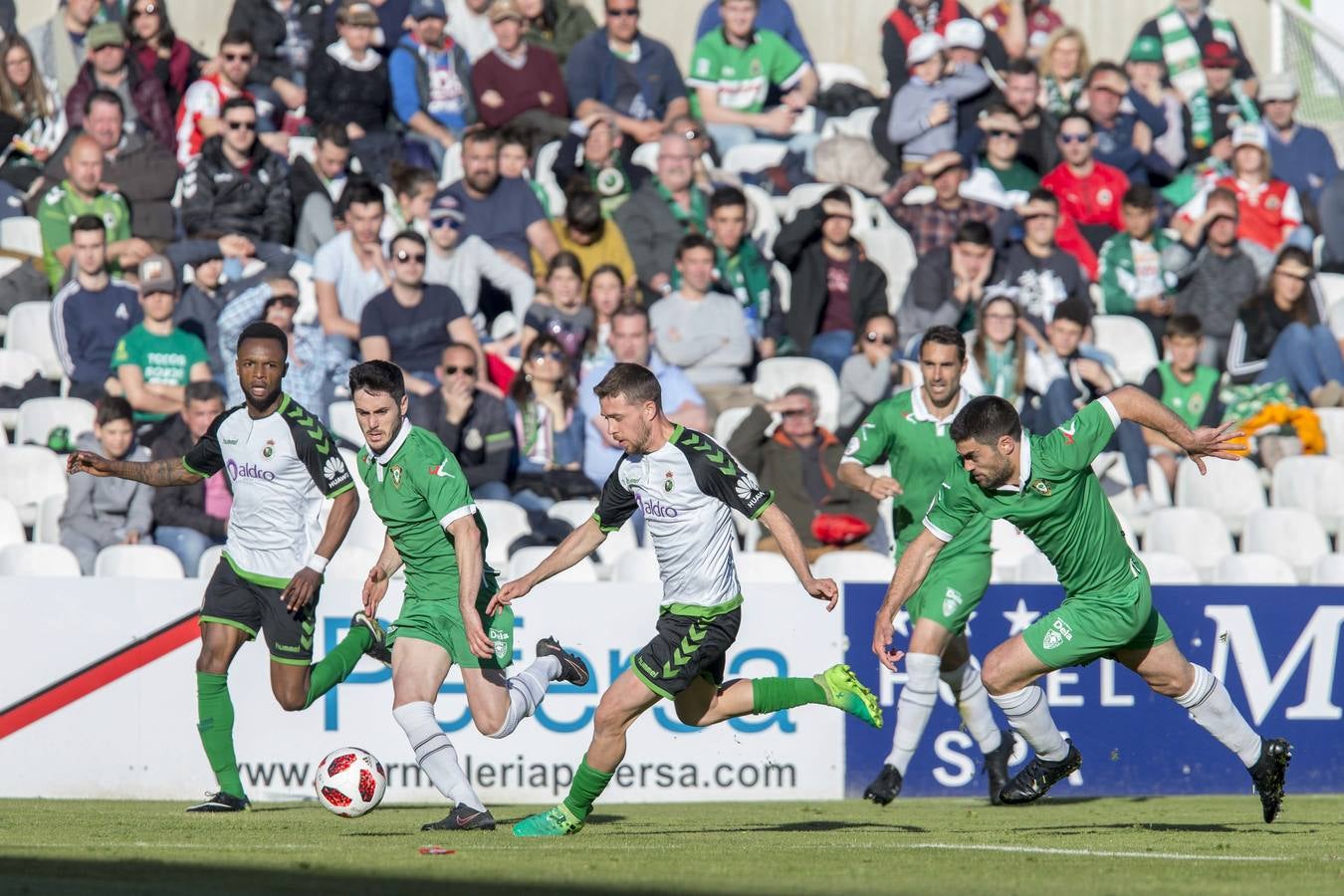 Imagenes del encuentro Racing-Gernika