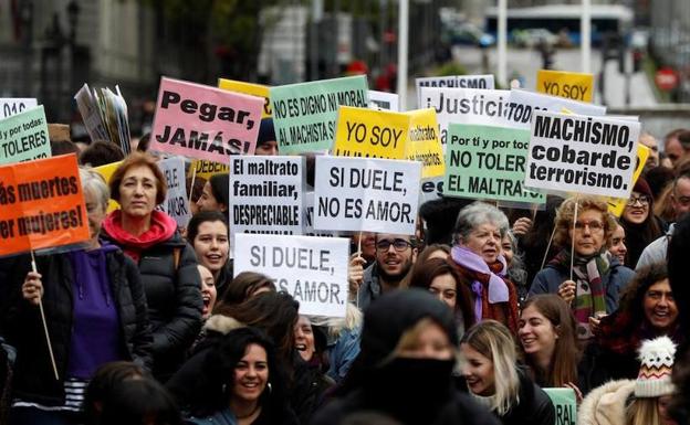 Las víctimas de violencia machista tardan casi 9 años en contar su drama