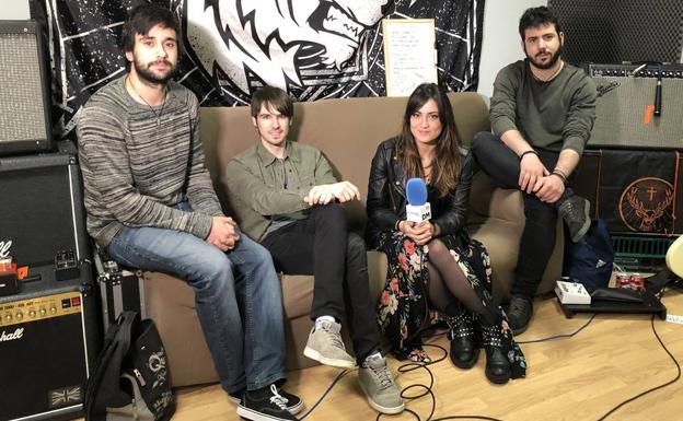 La incipiente banda Martes martes presenta su primer disco este viernes en Santander