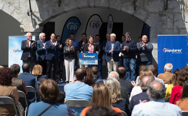 «Solo hay dos opciones: o el PP o el PRC», afirma Buruaga