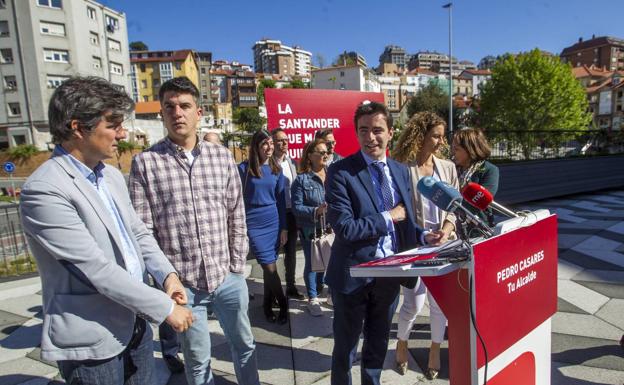 El PSOE presenta un programa de 275 medidas para lograr «el cambio histórico» de Santander