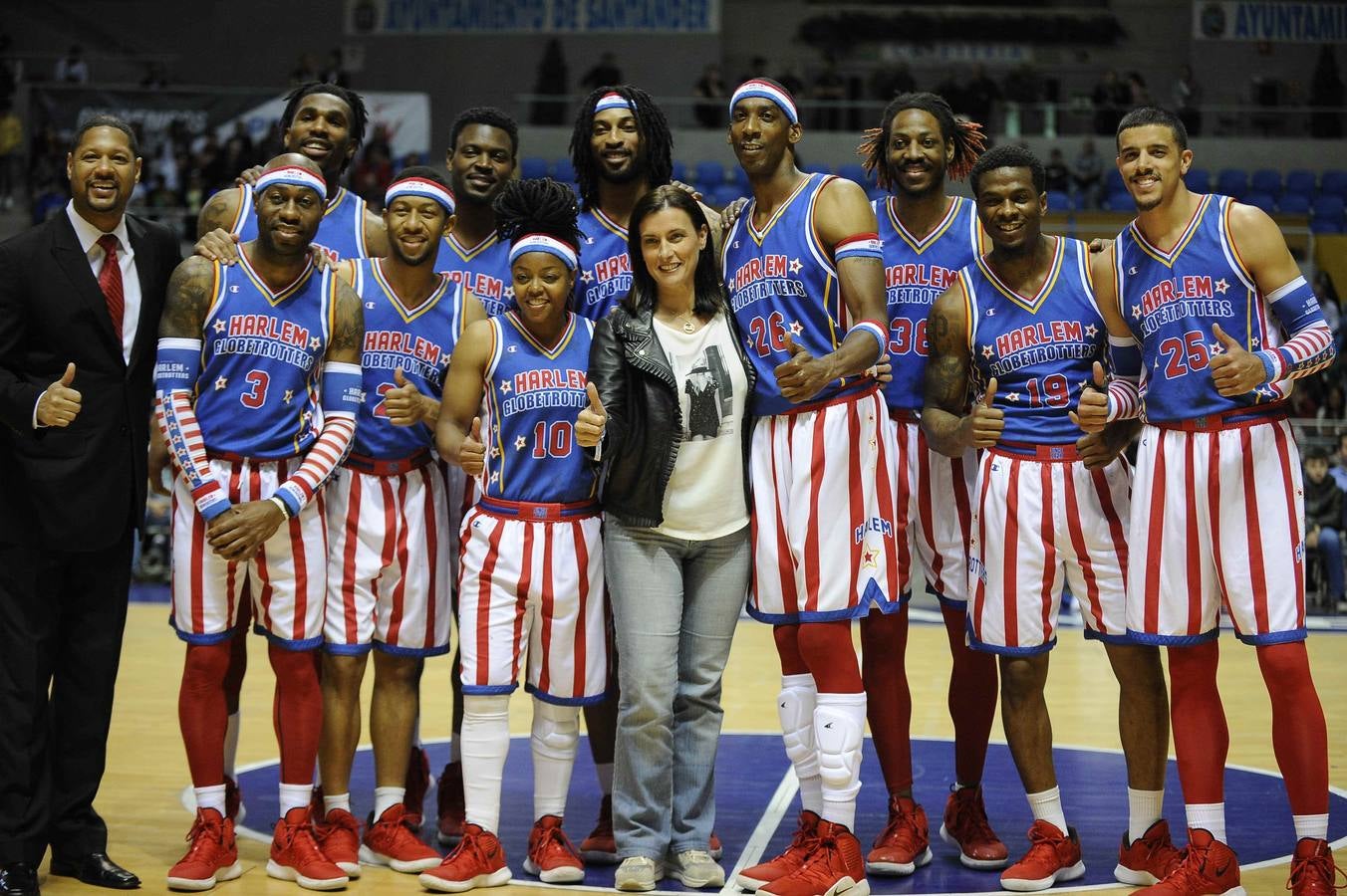 Los Harlem Globetrotters y su puro espectáculo de basket y malabares en Santander