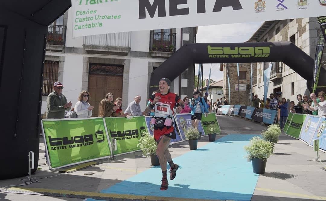 Azara García de los Salmones se proclamó subcampeona de montaña en Otañes