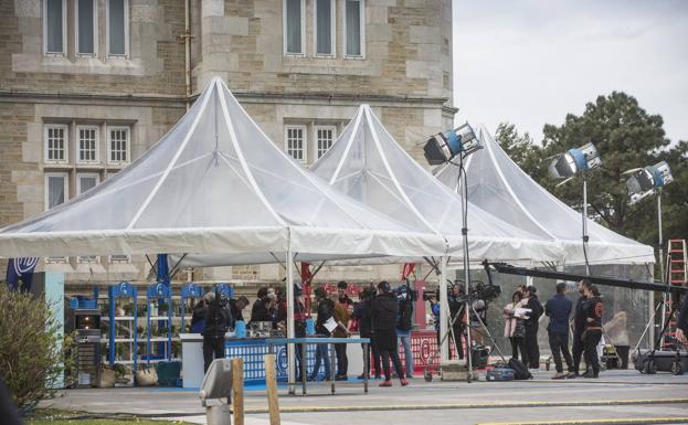 'MasterChef' emite el martes el programa grabado en el Palacio de la Magdalena