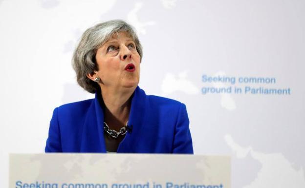 May abre las puertas a un segundo referéndum sobre el 'brexit'