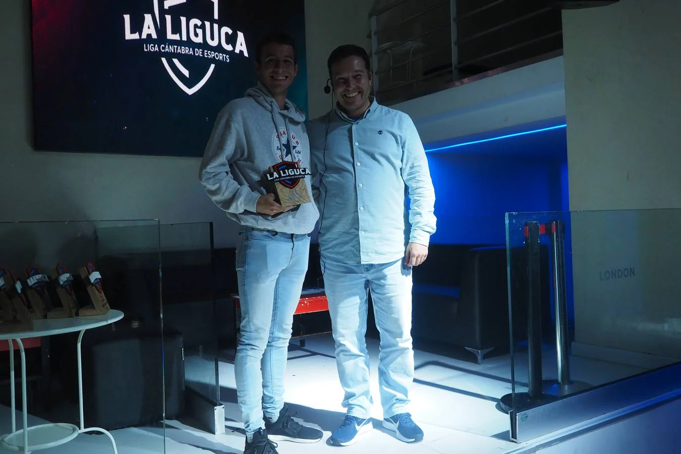 Entrega de premios a los campeones y subcampeones de La Liguca