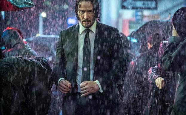 'John Wick 3': Keanu Reeves acaba hasta con el apuntador