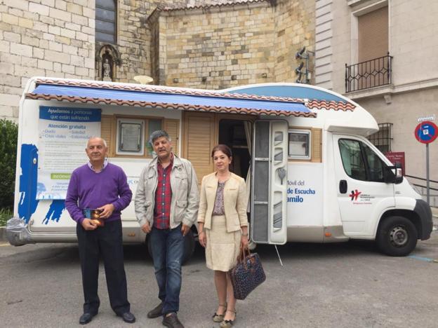 Una caravana para aliviar penas