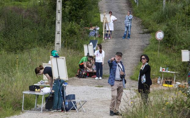 Este miércoles finaliza el plazo para apuntarse al Certamen de Pintura Rápida al Aire Libre 2019 de Camargo