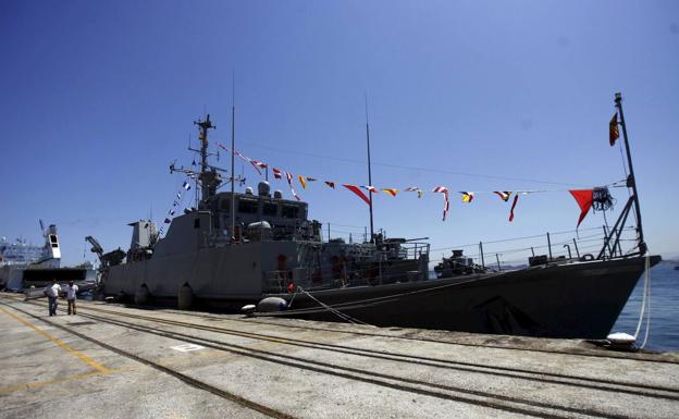 Puertas abiertas en dos cazaminas de la Armada, el sábado y el domingo