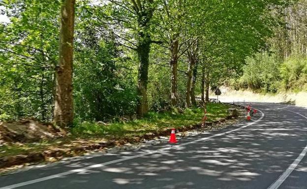 Obras Públicas mejora la carretera entre Treceño y Puente El Arrudo